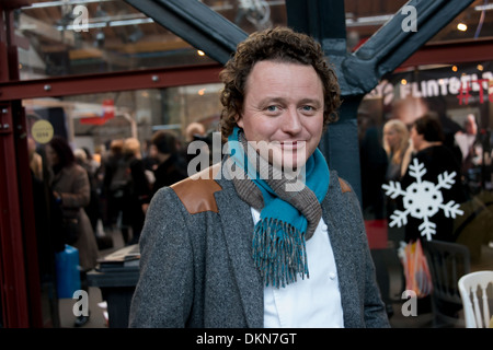 Chef Tom Kitchin, chef titulaire de la Kitchin Restaurant, Édimbourg Banque D'Images