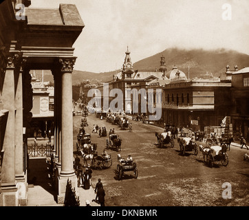 Afrique du Sud Cape Town Adderley Street pre-1900 Banque D'Images