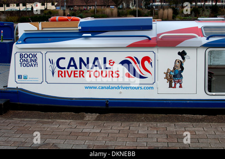 Bateau d'excursion, Stratford-upon-Avon, Royaume-Uni Banque D'Images