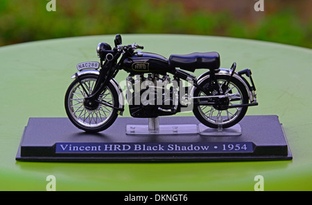 Modèle d'une Vincent HRD Black Shadow (1954) moto. Banque D'Images