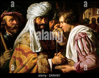 Pilate s'en lave les mains 1625 Jan Lievens Néerlandais Pays-Bas 1607-1674 Banque D'Images