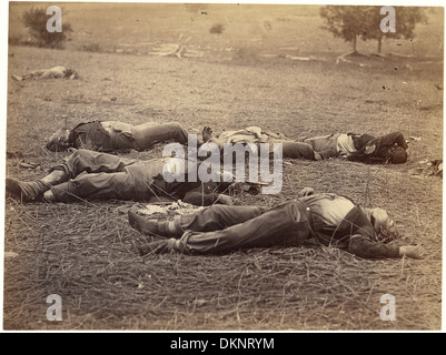 Cette photographie capture le champ de Gettysburg, en Pennsylvanie, où le général John F. Reynolds est tombé lors de la bataille de Gettysburg, un moment charnière de la guerre de Sécession. Banque D'Images