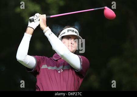 Le 5 décembre, 2013 - Thousand Oaks, Californie, États-Unis - 12/05/13 Thousand Oaks, CA : Bubba Watson lors du premier tour de l'édition 2013 du Northwestern Mutual World Challenge, au bénéfice de la Fondation Tiger Woods. (Crédit Image : © Michael Zito/Eclipse/ZUMAPRESS.com) Banque D'Images