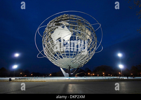 Unisphere à Flushing Meadows Park Queens NY Banque D'Images