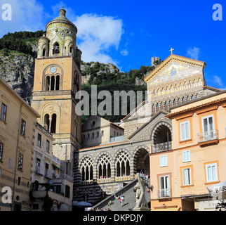 Cathédrale, Amalfi, Campanie, Italie Banque D'Images