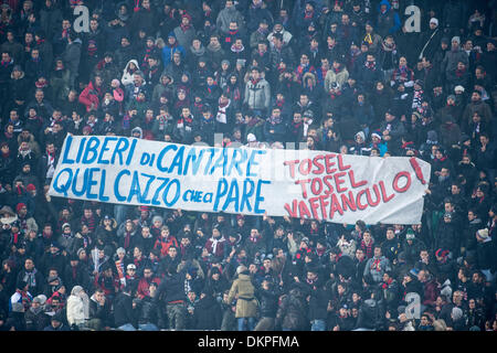 Bologne, Italie. 6e déc, 2013. Football / Soccer fans de Bologne : Italien 'Serie' un match entre Bologne 0-2 la Juventus au Stadio Renato Dall'ara de Bologne, Italie . © Maurizio Borsari/AFLO/Alamy Live News Banque D'Images