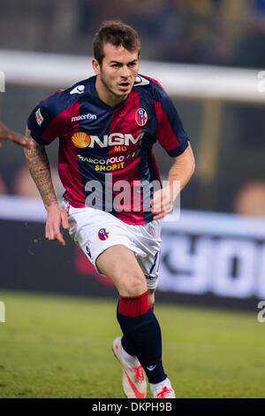 Bologne, Italie. 6e déc, 2013. Denis Alibec (Bologne) Football / Soccer : Italien 'Serie' un match entre Bologne 0-2 la Juventus au Stadio Renato Dall'ara de Bologne, Italie . © Maurizio Borsari/AFLO/Alamy Live News Banque D'Images