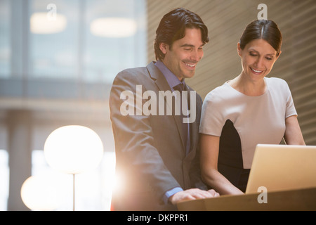 Business people working in office Banque D'Images