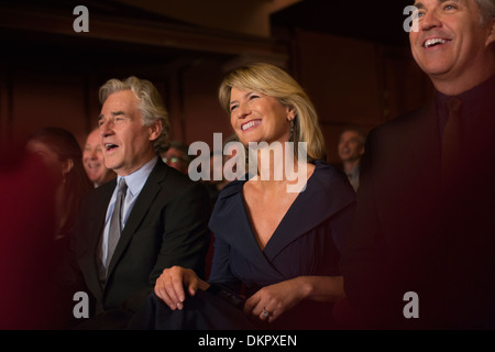 Rire Theater audience Banque D'Images