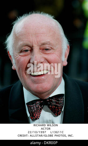 RICHARD WILSON.acteur.22/10/1997.L13G11C. Banque D'Images