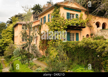 France, Menton, serre de la Madone jardin, la villa (utilisation pour la presse et livre seulement) Banque D'Images