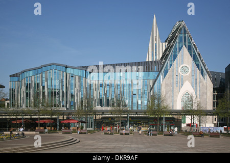 Sachsen Leipzig Augustusplatz Universität Augustus square place University Banque D'Images