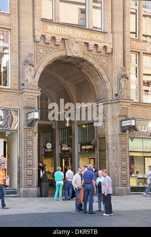 Mädler Passage Sachsen Leipzig Banque D'Images