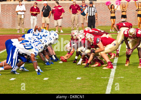 Jeu de Football Américain en Floride Banque D'Images