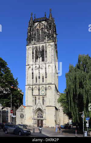 Liebfrauenkirche Überwasserkirchplatz Überwasserkirche Münster Banque D'Images