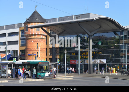 Hauptbahnhof, Potsdam, Brandebourg, Allemagne Banque D'Images