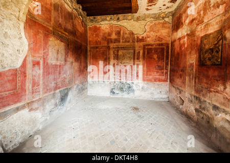 Les ruines archéologiques de Pompéi en Italie Banque D'Images