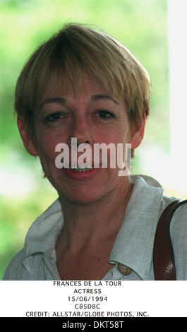 FRANCES DE LA TOUR.L'ACTRICE.15/06/1994.C85D8C. Banque D'Images