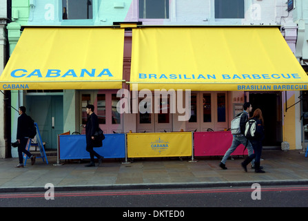 Cabana restaurant barbecue brésilien, Islington, Londres Banque D'Images