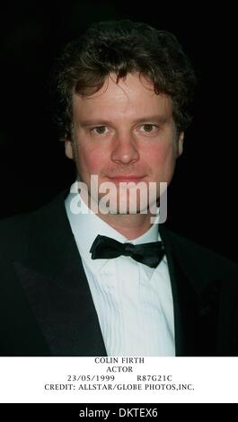 23 mai 1999 - Colin Firth.acteur.23/05/1999.R87G21C.CREDIT : crédit(Image : © Photos Globe/ZUMAPRESS.com) Banque D'Images
