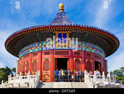 Tian Tan, Temple du Ciel, voûte céleste impériale, Beijing, Chine, République populaire de Chine, l'Asie Banque D'Images