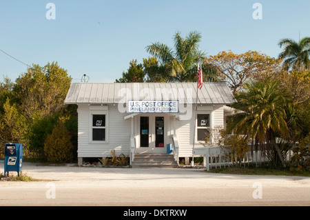 La Pineland Bureau de poste sur Pine Island, en Floride, l'un des plus petits bureaux de poste des États-Unis. Banque D'Images