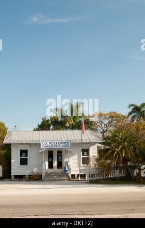 La Pineland Bureau de poste sur Pine Island, en Floride, l'un des plus petits bureaux de poste des États-Unis. Banque D'Images