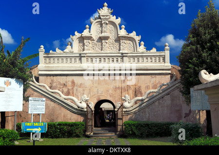 Palais aquatique Taman Sari (1765), Yogyakarta, Java, Indonésie Banque D'Images