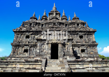 Candi Plaosan, temple (840s), Prambanan, près de Yogyakarta, Java, Indonésie Banque D'Images