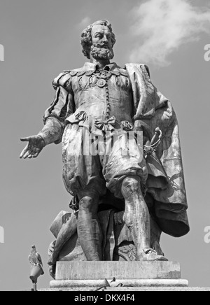 Anvers - Statue du peintre P. P. Rubens par Willem Geefs (1805-1883) Banque D'Images