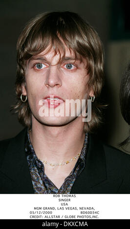 Le 5 décembre, 2000 - MGM GRAND, LAS VEGAS, NEVADA - ROB THOMAS.SINGER.USA.MGM GRAND, LAS VEGAS, NEVADA,.05/12/2000.BD60D34C.CREDIT : crédit(Image : © Photos Globe/ZUMAPRESS.com) Banque D'Images