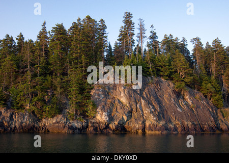 Scenic Maine, Roque, archipel de l'île dans l'Est, Maine Banque D'Images