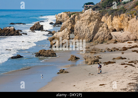 El Matador State Beach, Malibu, Los Angeles County, Californie Banque D'Images