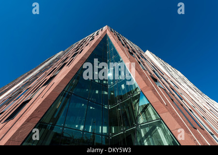 Sumatrakontor façade, HafenCity, Hambourg, Allemagne Banque D'Images