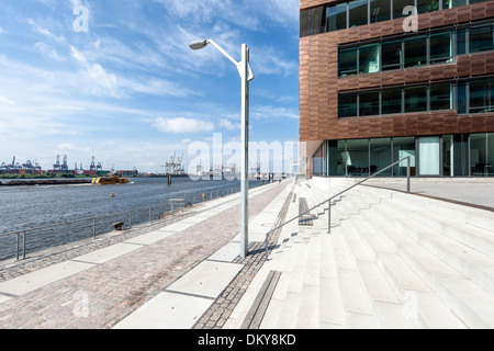 Columbia Twins office building, Neumühlen, Altona, Hambourg, Allemagne Banque D'Images