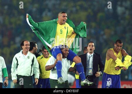 Avril 19, 1942 - COUPE DU MONDE Allemagne/Brésil - RONALDO FNL.BRÉSIL & INTER MILAN.STADE INTERNATIONAL DE YOKOHAMA.COUPE DU MONDE Allemagne/Brésil FNL.30/06/2002.dib4096.K47872.PREWIEW DE LA COUPE DU MONDE 2006.(Image Crédit : © Globe Photos/ZUMAPRESS.com) Banque D'Images