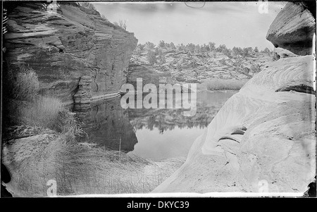 L'un des trois lacs à Kanab Canyon au-dessus du village de Kanab, Utah. N° 454 appartient à ce groupe. Nos vieux 462... 517816 Banque D'Images