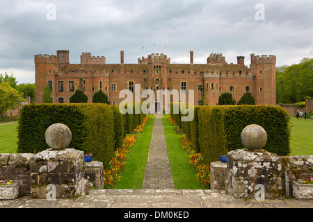 Château de Herstmonceux, Hastings, East Sussex Banque D'Images