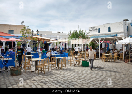 Médina d'Houmt Souk, Djerba - Tunisie Banque D'Images