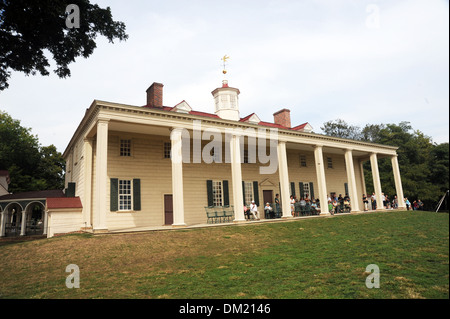 Mount Vernon Fairfax Virginie Accueil USA Président George Washington Banque D'Images