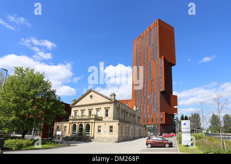 Broadcasting Tower, - hébergement étudiant à Leeds, Royaume-Uni Banque D'Images