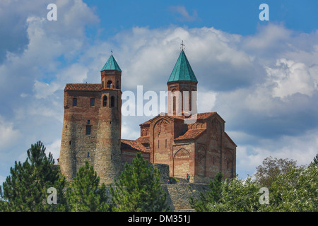 Kaheti Gremi complexe château d'architecture de la région du Caucase Géorgie forteresse Eurasie histoire vert paysage historique monastère Banque D'Images