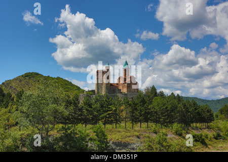 Kaheti Gremi complexe château d'architecture de la région du Caucase Géorgie forteresse Eurasie histoire vert paysage historique monastère Banque D'Images