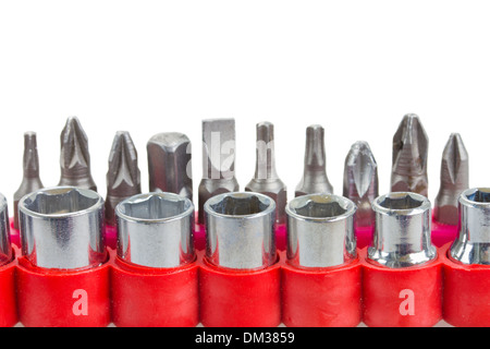 Conseils tournevis Banque D'Images