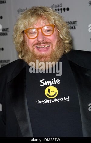 Le 28 avril 2001 - 12ÈME GLAAD MEDIA AWARDS.AU CENTURY PLAZA HOTEL LA..BRUCE VILANCH. BARRETT FITZROY / 4-28-2001 K21640FB (D)(Image Crédit : © Globe Photos/ZUMAPRESS.com) Banque D'Images