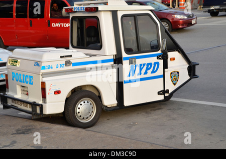 Un New York Police Interceptor III 3 roues Banque D'Images