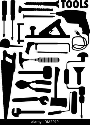 outils Illustration de Vecteur