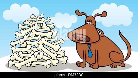 chien de riche Illustration de Vecteur