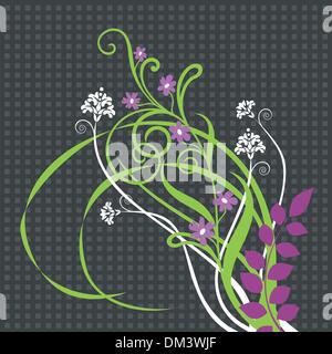 Bel ornement floral Illustration de Vecteur