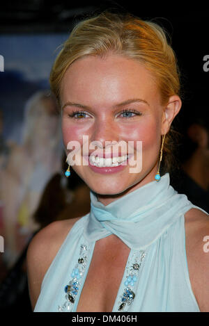 Le 8 août, 1902 - Los Angeles, Californie - BLUE CRUSH PREMIERE.AT UNIVERSAL AMPHITHEATRE À LOS ANGELES, CA.Kate Bosworth. BARRETT / 8-8-2002 FITZROY K25768FB (D)(Image Crédit : © Globe Photos/ZUMAPRESS.com) Banque D'Images